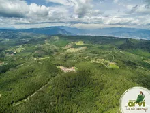 Vista aerea del fuerte de carabineros Arví