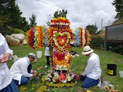 El Parque Arv&iacute; se pinta de colores con su tradicional evento Entre Cruces y Flores durante esta temporada de Semana Santa